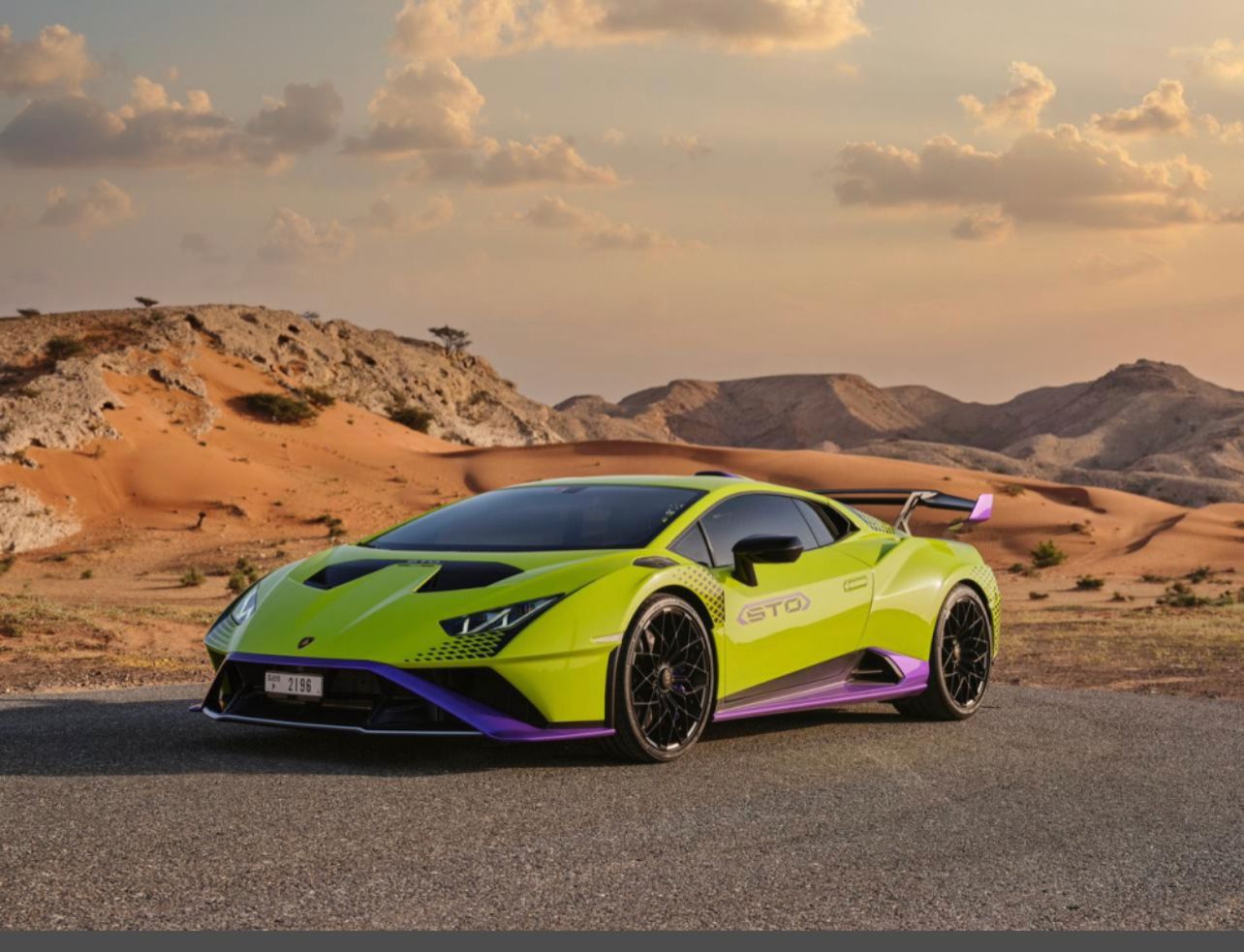 Lamborghini Huracan STO 2022 for Rent in Dubai