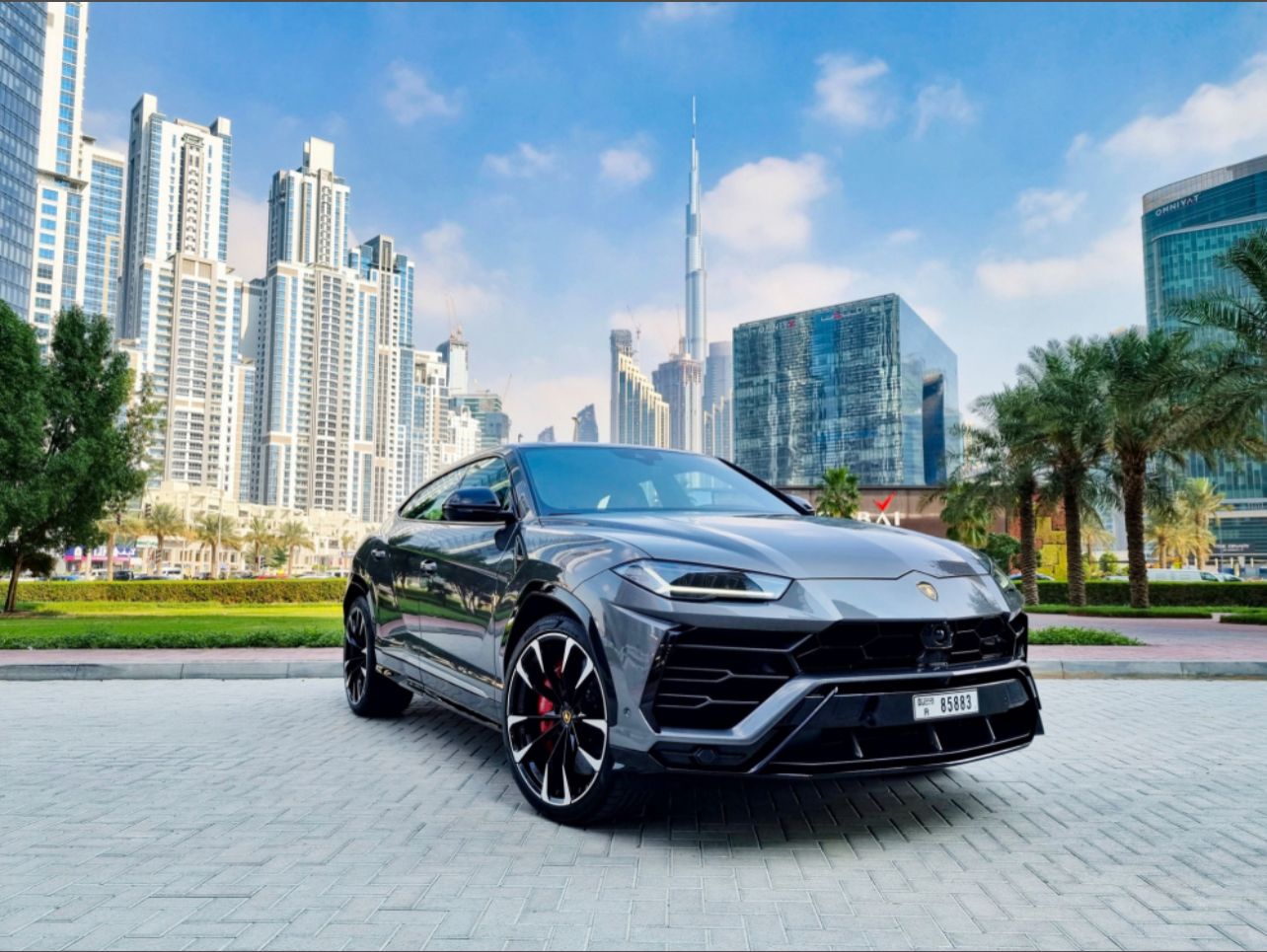 Rent Lamborghini Urus Gray 2021 In Dubai