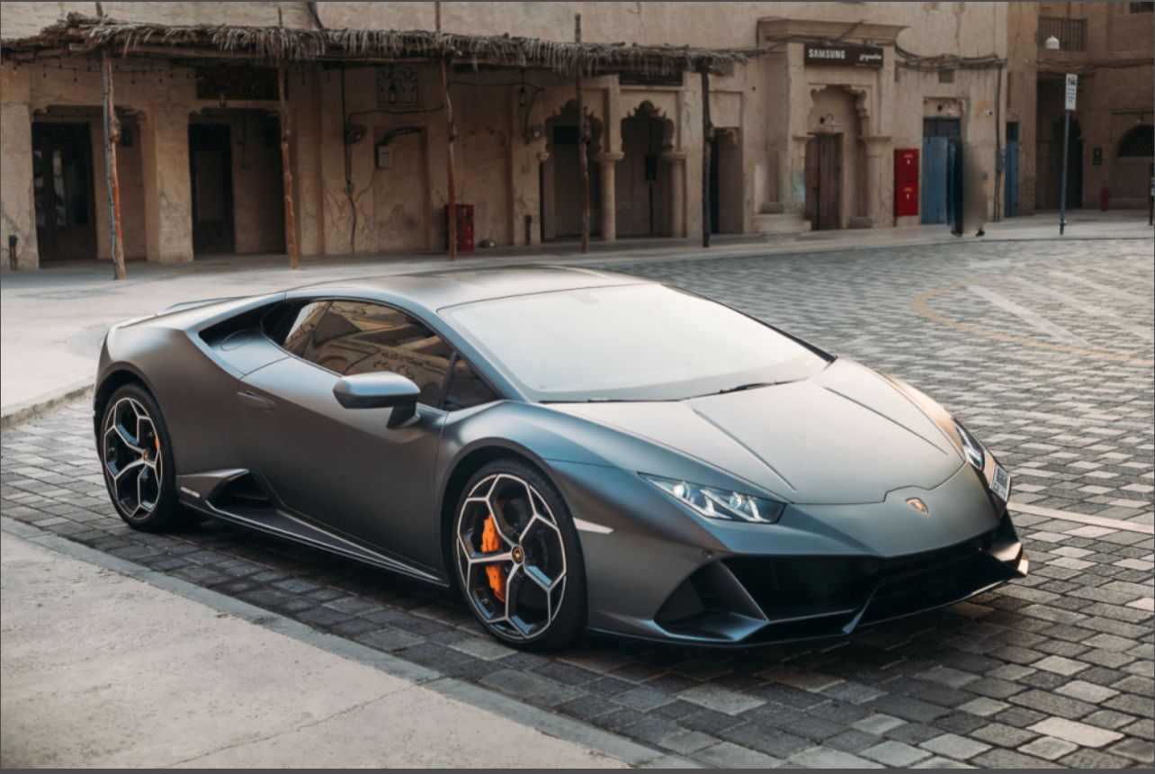 Rent Lamborghini Huracan Evo Rental in Dubai